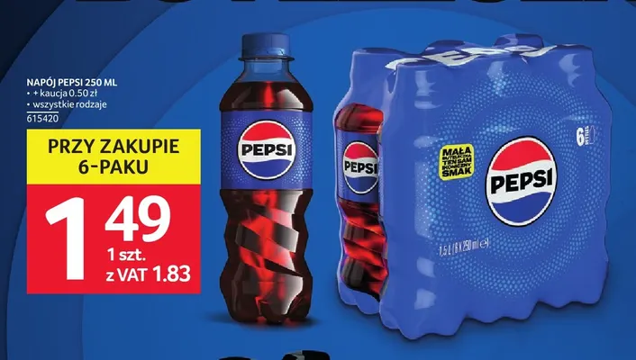 Napój gazowany Pepsi promocja w Selgros