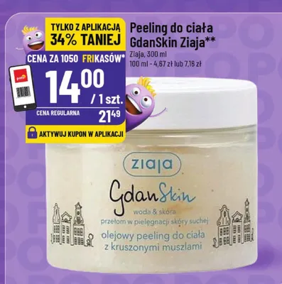 Peeling do ciała GdanSkin  promocja w POLOmarket