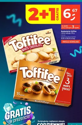 Bombonierka Toffifee White Chocolate promocja w Dealz