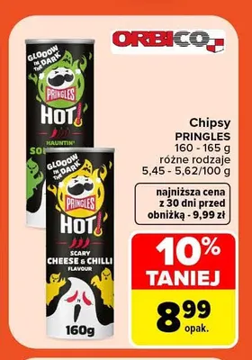 Chipsy Pringles promocja w Carrefour