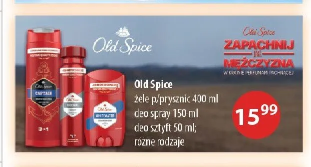 Deo sztyft Old Spice promocja w Drogerie Laboo