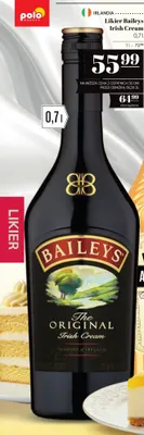 Likier Baileys Irish Cream promocja w POLOmarket
