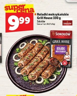 Roladki meksykańskie Grill House Sokołów promocja w TOPAZ