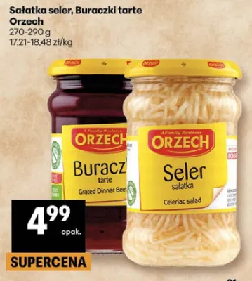 Buraczki tarte Orzech promocja w Delikatesy Centrum