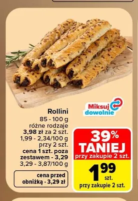 Rollini promocja w Carrefour Market