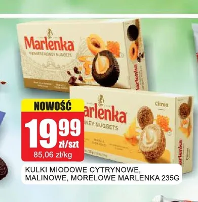 Kulki miodowe morelowe Marlenka promocja w Bingo