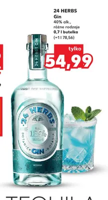 Gin 24 Herbs promocja w Kaufland