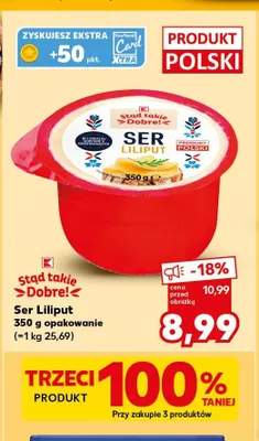 Ser Liliput Stąd takie Dobre! promocja w Kaufland