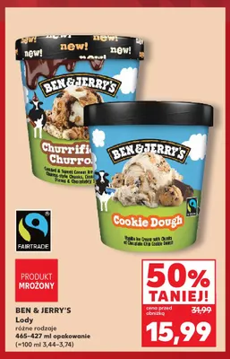 Lody Churrific Churro Ben & Jerry's promocja w Kaufland