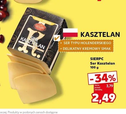 Ser Kasztelan Sierpc promocja w Kaufland