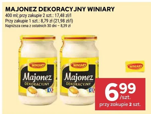 Majonez dekoracyjny promocja w Stokrotka