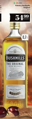 Whiskey Bushmills Original promocja w POLOmarket