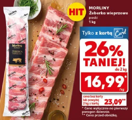 Żeberka promocja w Kaufland