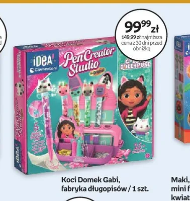 Koci Domek Gabi fabryka długopisów promocja w Dzień Dziecka