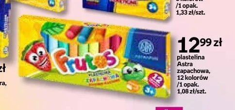 Plastelina Astra zapachowa Frutos promocja w Empik