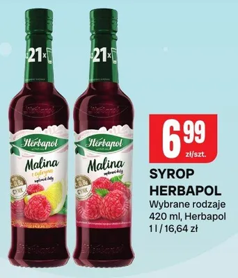 Syrop Herbapol Malina promocja w Chorten