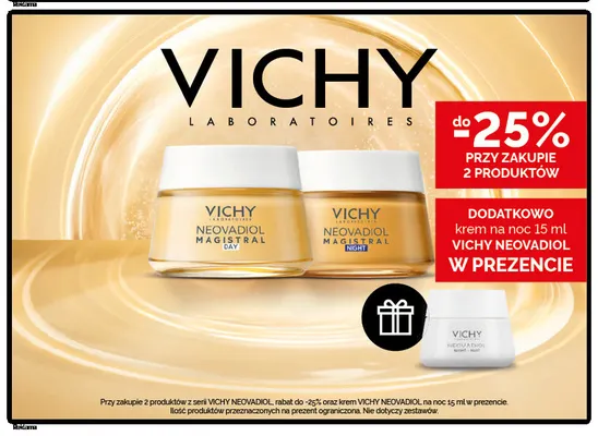 Krem na dzień Vichy Neovadiol Magistral Day promocja w Ziko Dermo