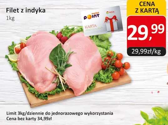 Filet z indyka promocja w Market Point