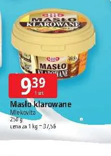 Masło klarowane Mlekovita promocja w Leclerc
