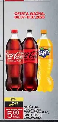 Napój Coca-cola promocja w Wafelek