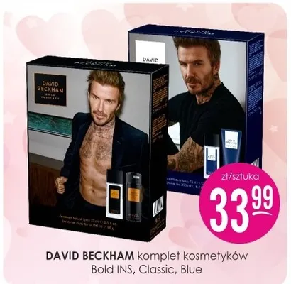 Komplet kosmetyków Bold INS, Classic, Blue David Beckham promocja w Drogerie Jasmin