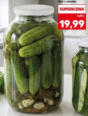 Słoik z zakrętką 4,25 l promocja w Kaufland