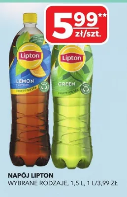 Napój herbata wybrane rodzaje promocja w Top Market