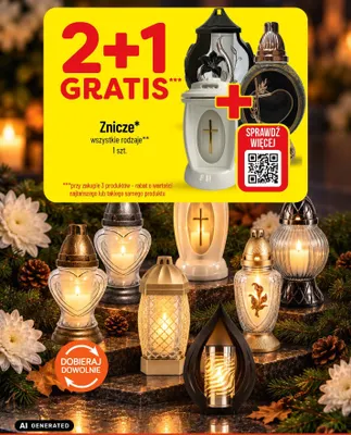 Znicze promocja w POLOmarket
