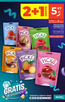 Owoce lub orzechy w czekoladzie różne rodzaje promocja w Dealz