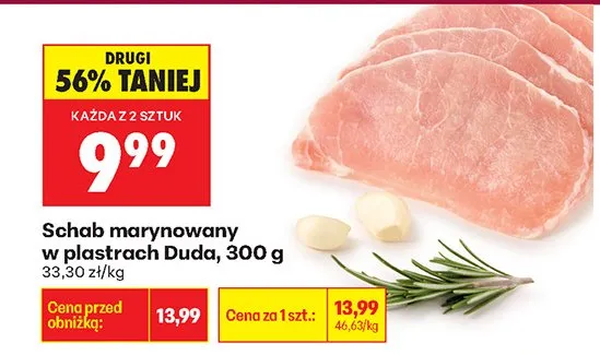 Schab marynowany w plastrach promocja w Biedronka