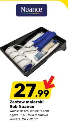 Zestaw malarski Rob Nuance promocja w Bricomarche