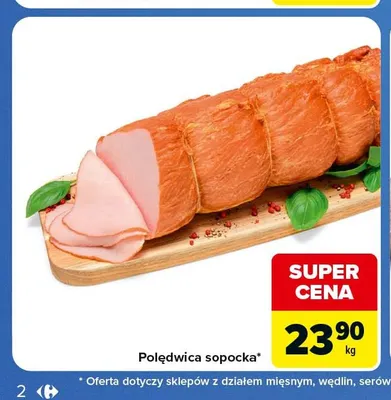 Polędwica sopocka promocja w Carrefour Express