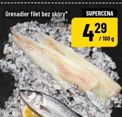 Grenadier filet bez skóry promocja w POLOmarket