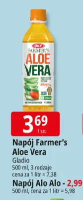 Napój Farmer's Aloe Vera promocja w Leclerc