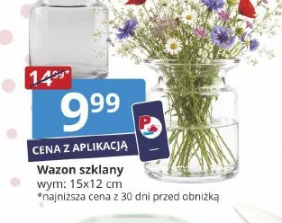 Wazon szklany promocja w Prymus AGD