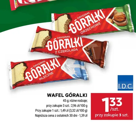 Wafel Góralki z Czekoladą promocja w Stokrotka
