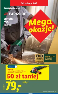 Szablon kątowy Parkside promocja w Lidl