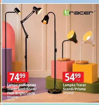 Lampka Tracer Prisma promocja w Leclerc