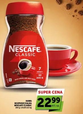 Kawa rozpuszczalna Nescafe Classic promocja w Groszek
