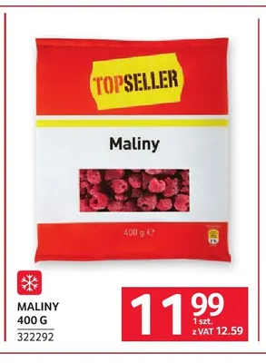 Maliny Topseller promocja w Selgros