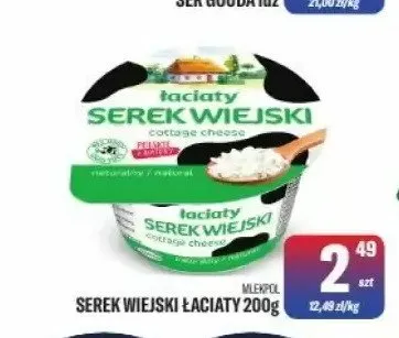 Serek wiejski Łaciaty promocja w Tomi Markt