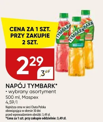 Napój promocja w Chata Polska