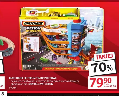 Matchbox Centrum Transportowe promocja w Selgros