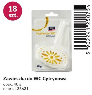 Zawieszka do WC Cytrynowa promocja w Makro