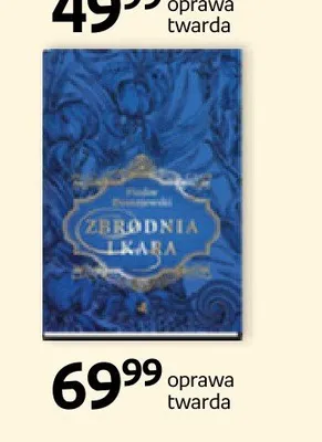 Książka Zbrodnia i kara oprawa twarda promocja w Empik