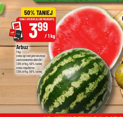 Arbuz promocja w POLOmarket