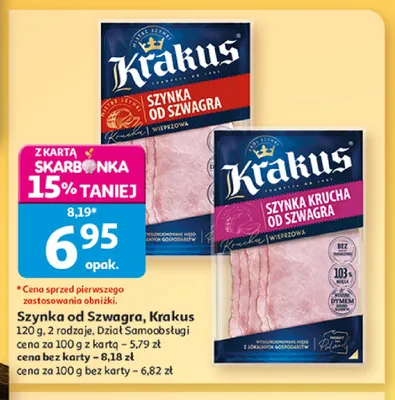 Szynka od Szwagra Krakus promocja w Auchan