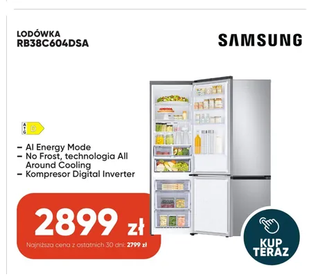 Lodówka Samsung promocja w Max Elektro