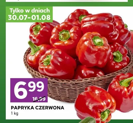 Papryka czerwona promocja w Stokrotka