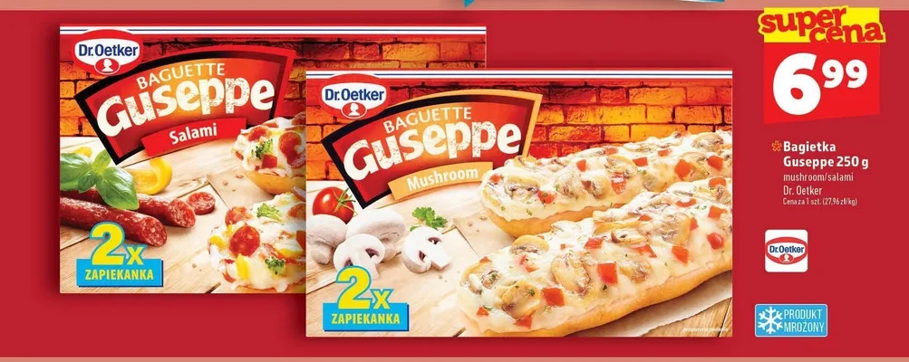 Bagietka Guseppe Salami Dr. Oetker promocja w TOPAZ